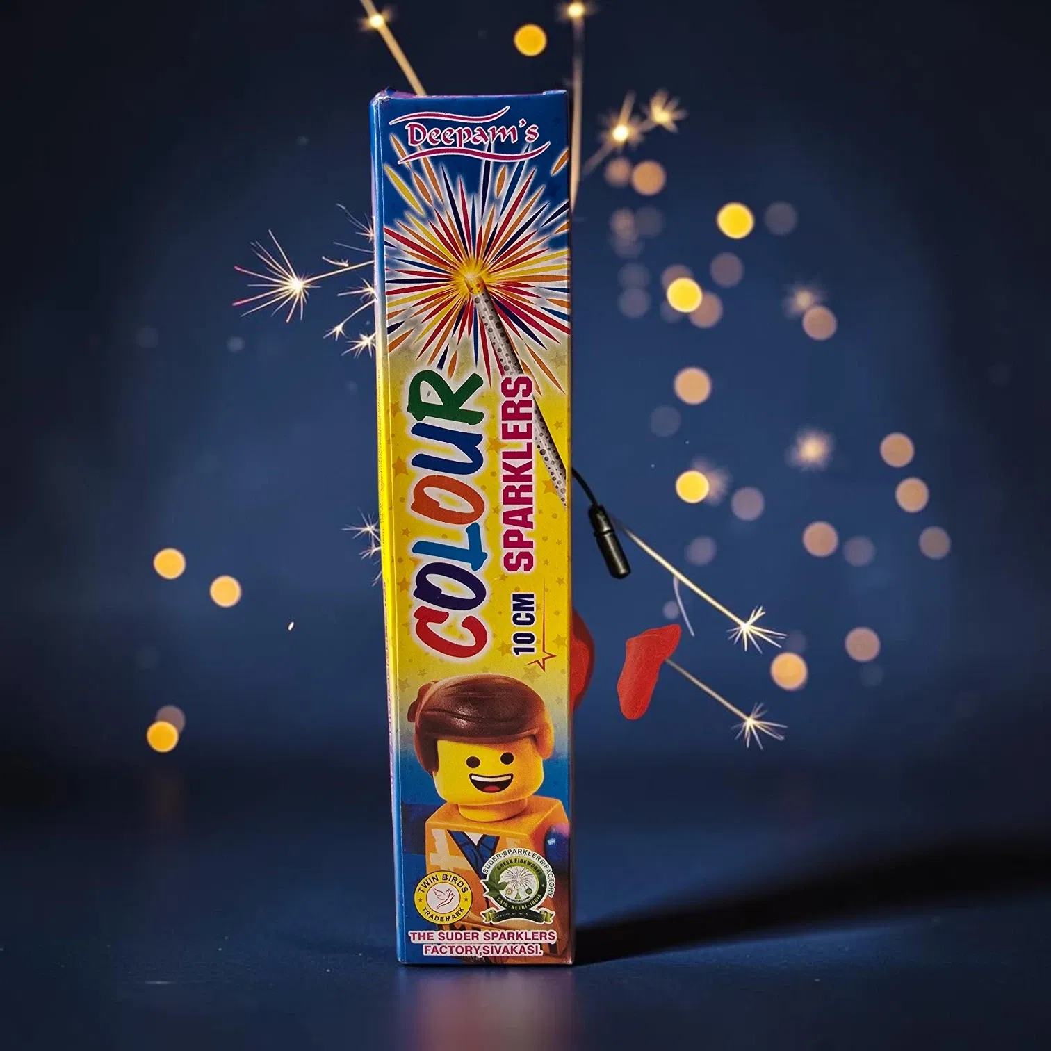 10 Cm Colour Sparklers Crackers