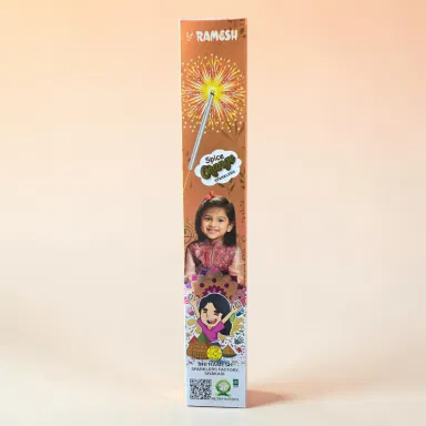15cm Orange Sparklers Crackers