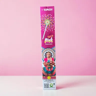 15cm Pink Sparklers Crackers