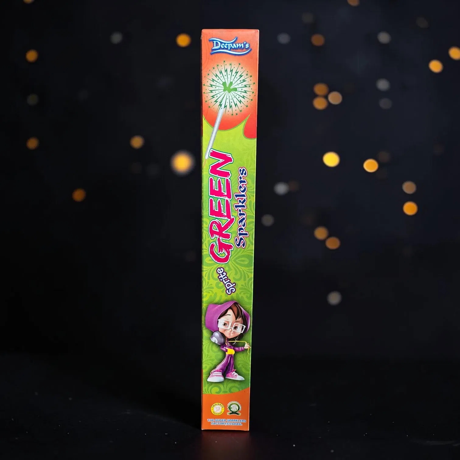 30 Cm Green Sparklers Crackers