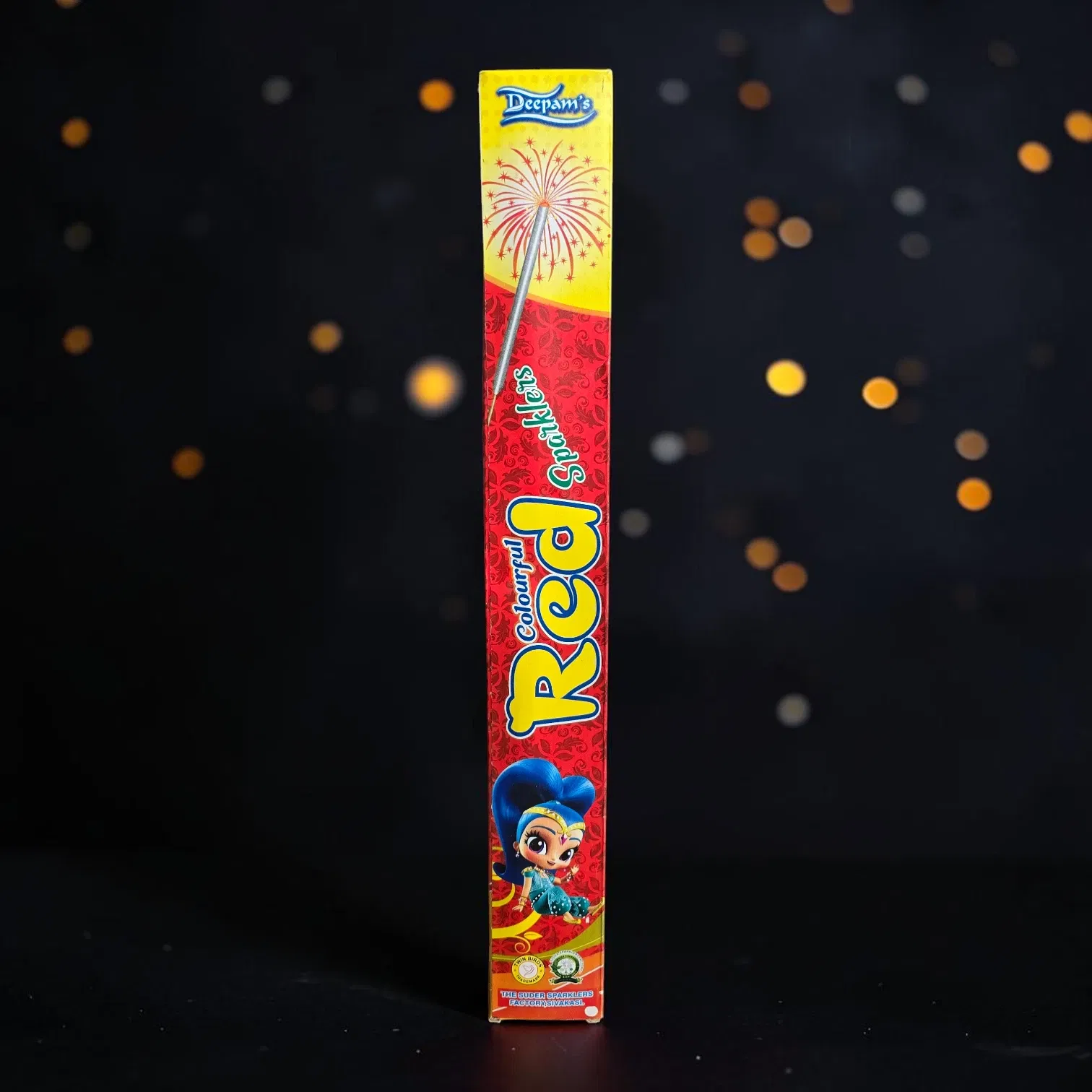 30 Cm Red Sparkle Crackers