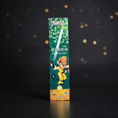 7 Cm Green Sparklers Crackers