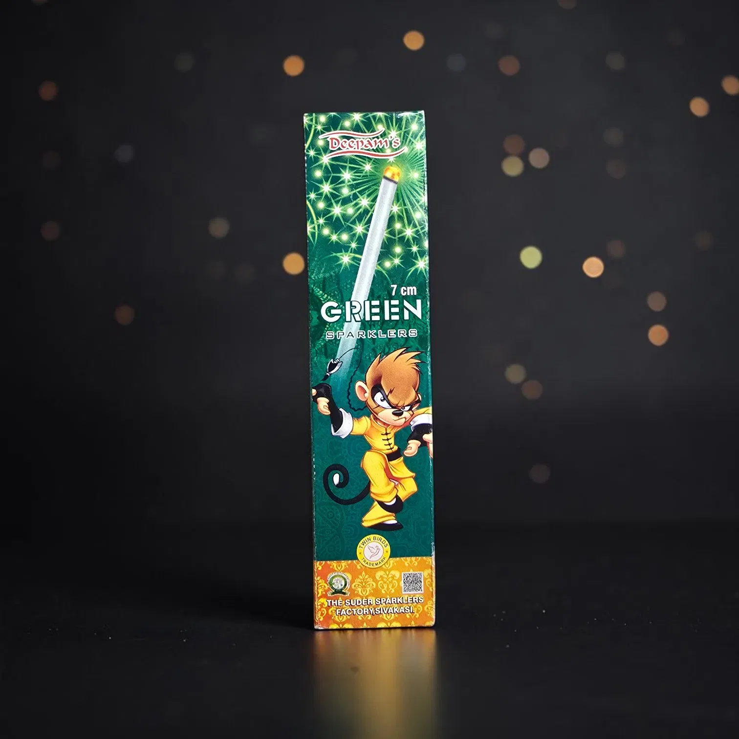 7 Cm Green Sparklers Crackers
