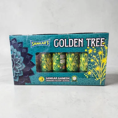 3" Golden Tree Fountain Crackers