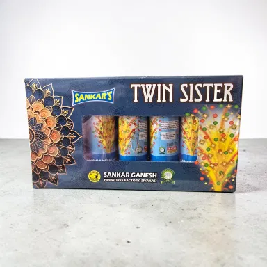 3" Twin Sister Fancy Fountain Crackers