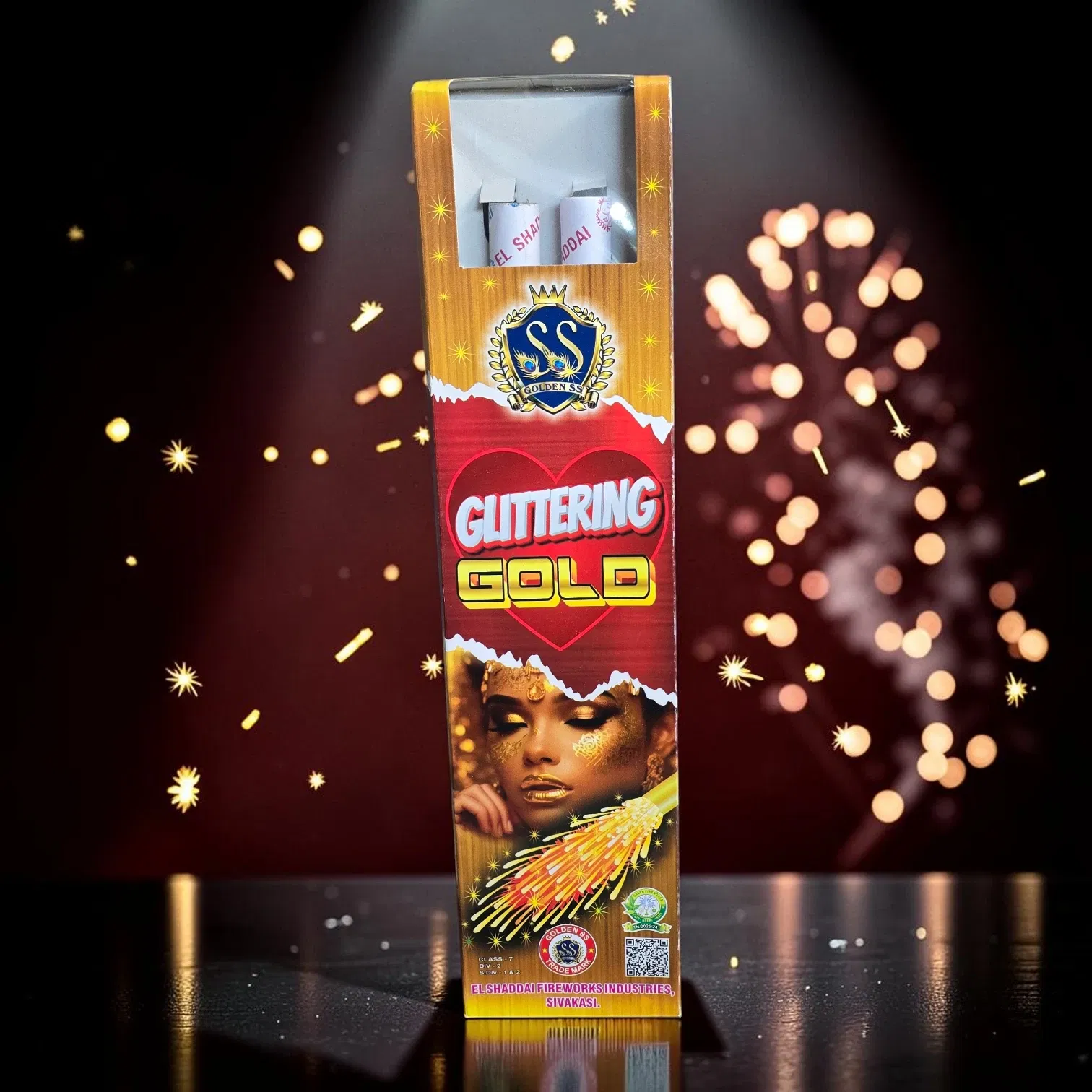 Glittering Gold Pencil