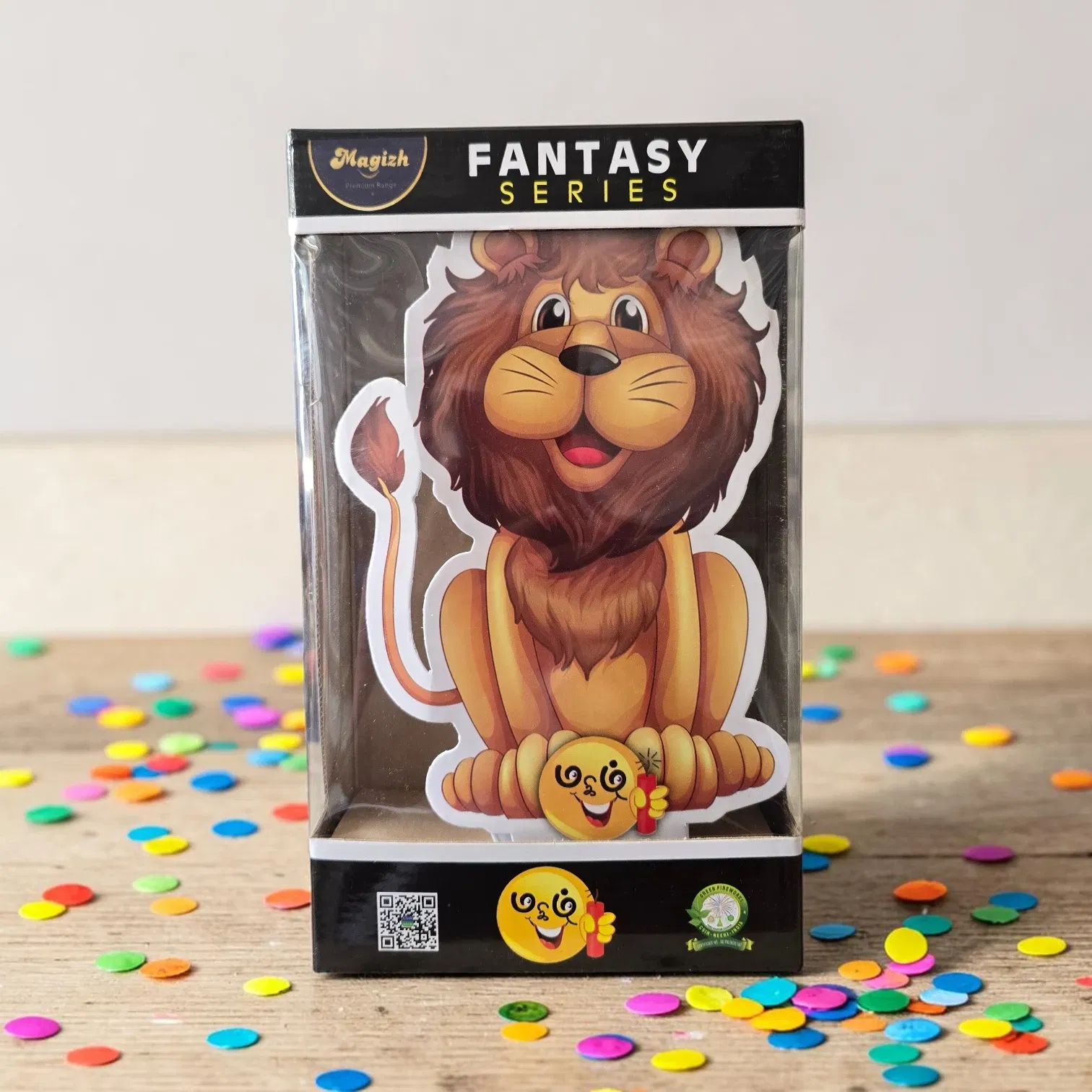 Lion Showers Crackers
