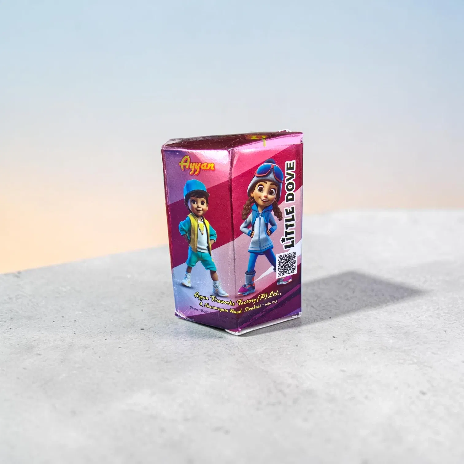 Little Dove Multi Color Shower Crackers