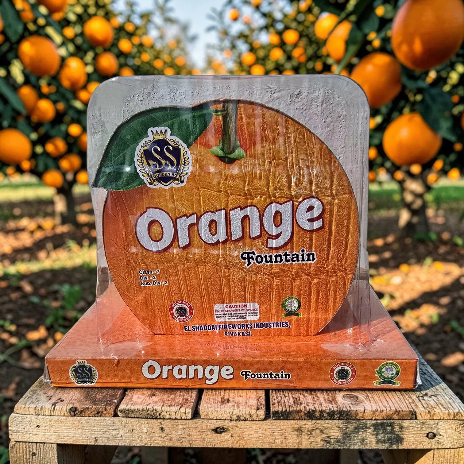 Orange Fountain