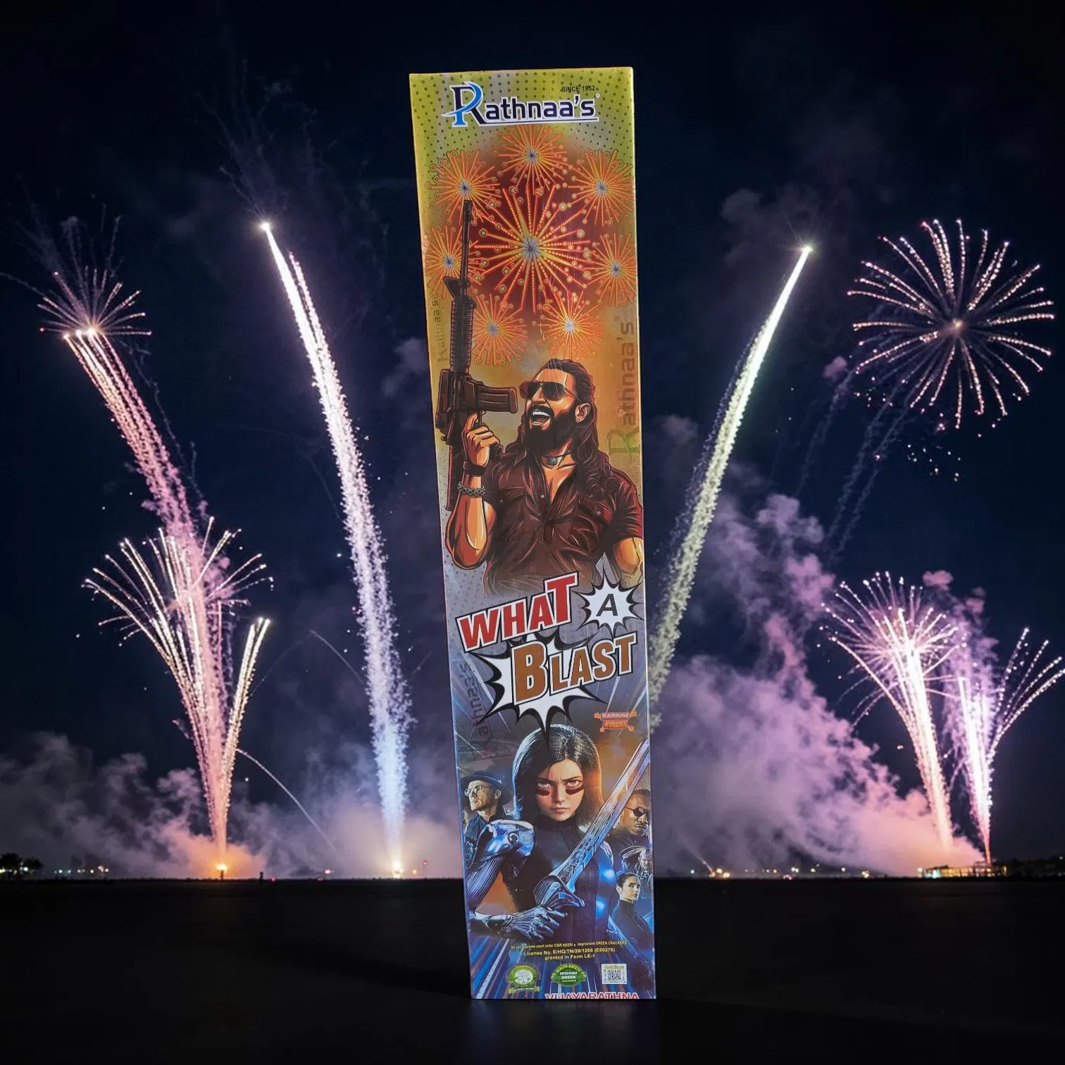 What A Blast Rocket Cracker