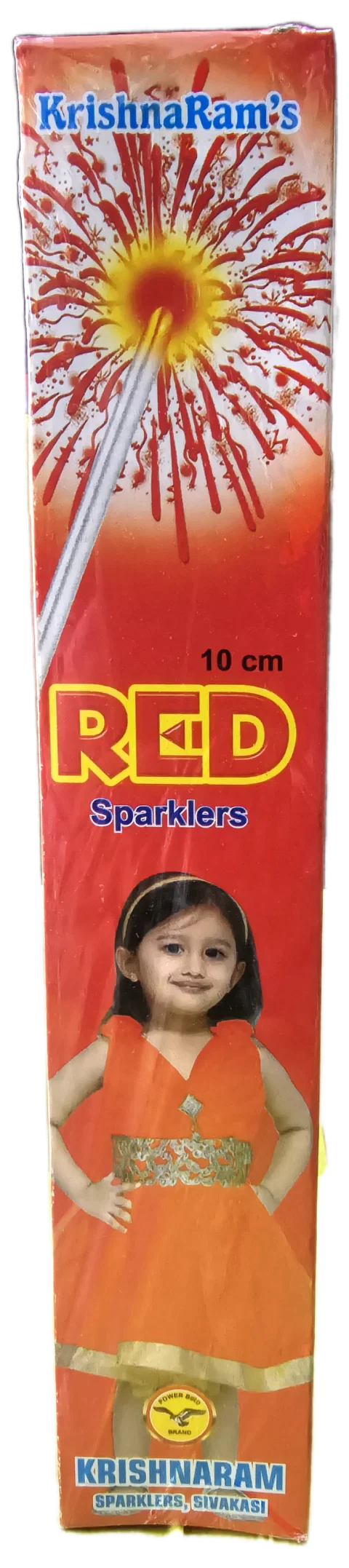 10 Cm Red Sparklers Crackers