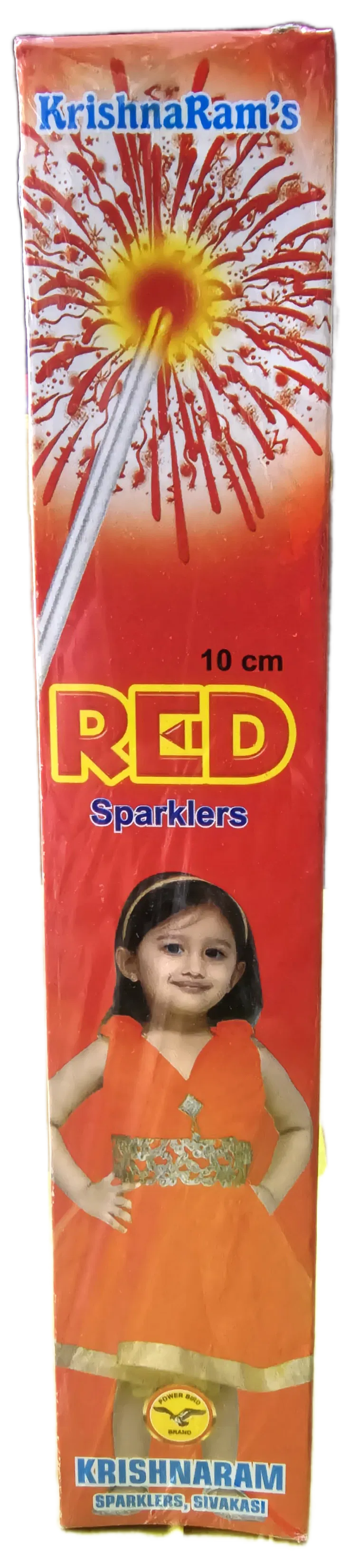10 Cm Red Sparklers Crackers