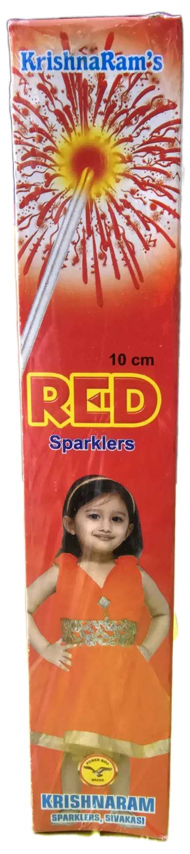 10 cm Red Sparklers Crackers