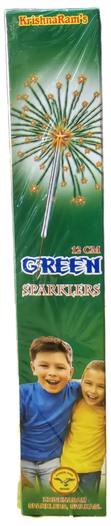 12 cm Green Sparklers Crackers