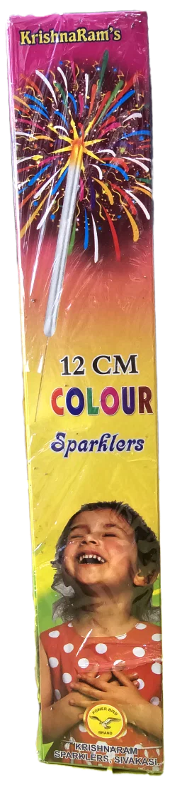 12 Cm Colour Sparklers Crackers