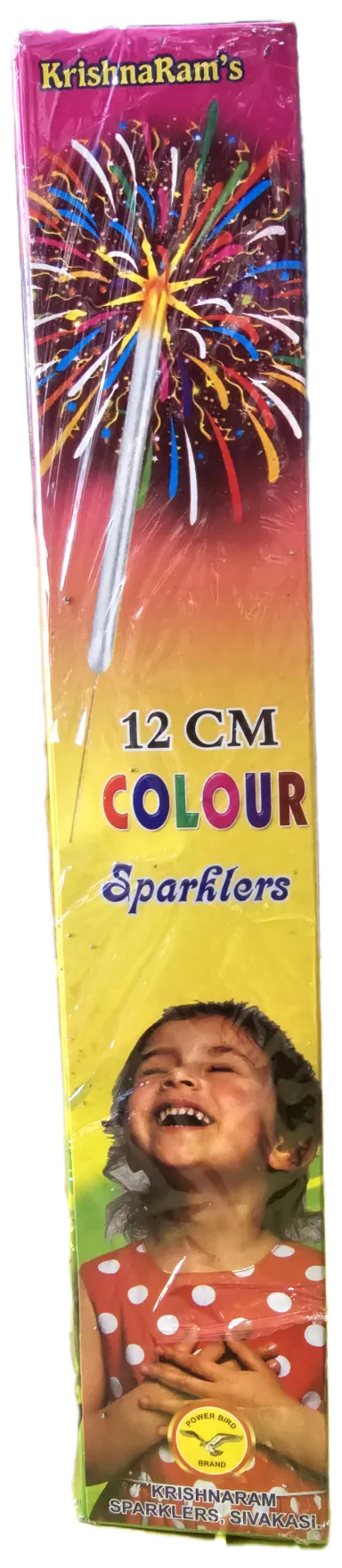 12 cm Diwali Colour Sparklers (Kambi Mathappu)