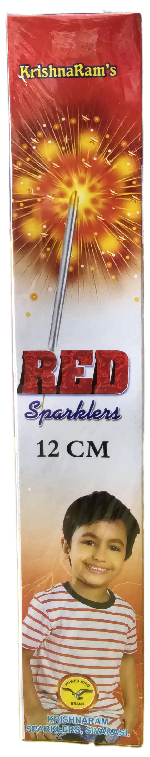 12 Cm Red Sparkles Crackers