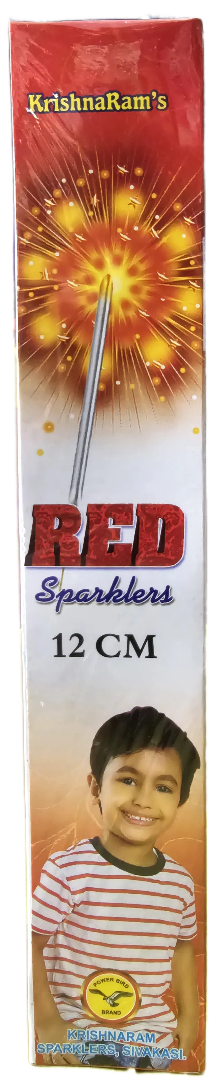 12 Cm Red Sparkles Crackers