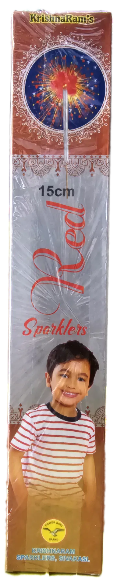 15 cm Red Sparklers Crackers