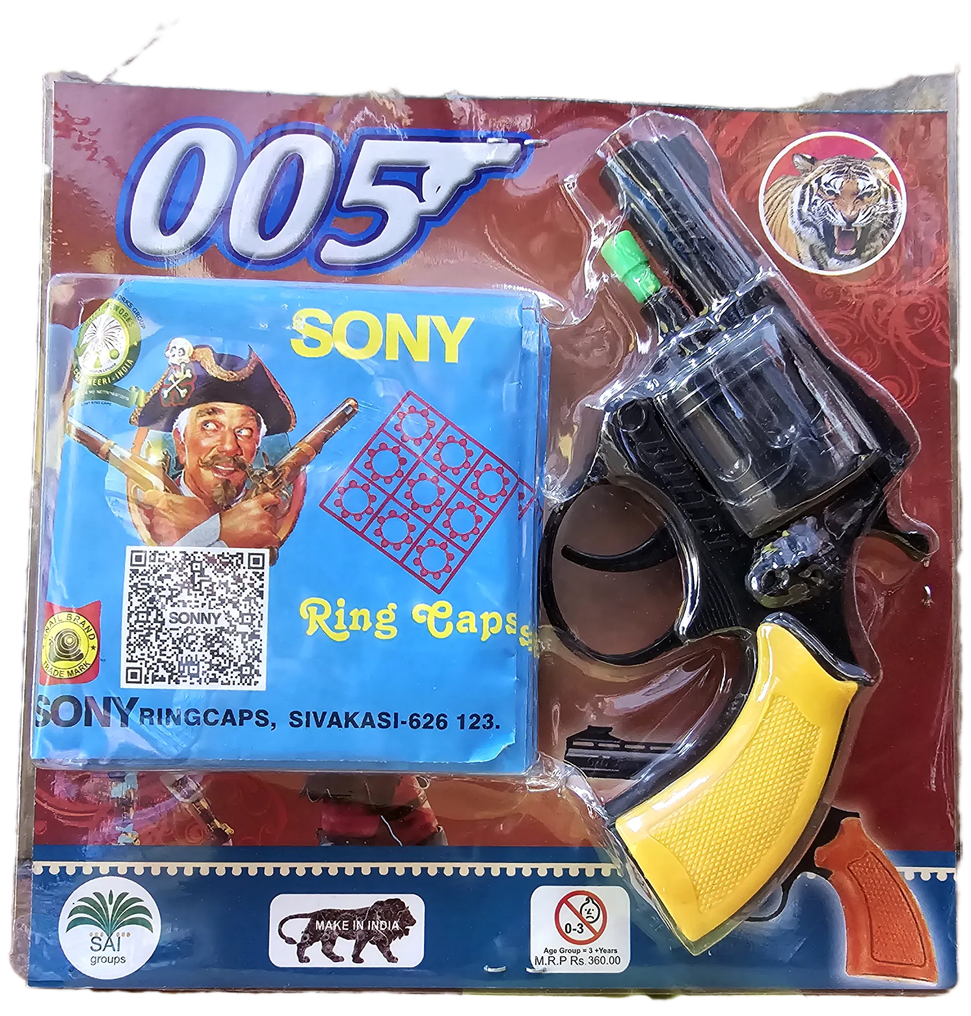 Gun Ring Cap Crackers