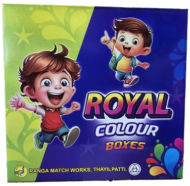 റോയൽ കളർ തീപ്പെട്ടി ലാപ്ടോപ്പ് ബോക്സ് പടക്കങ്ങൾ