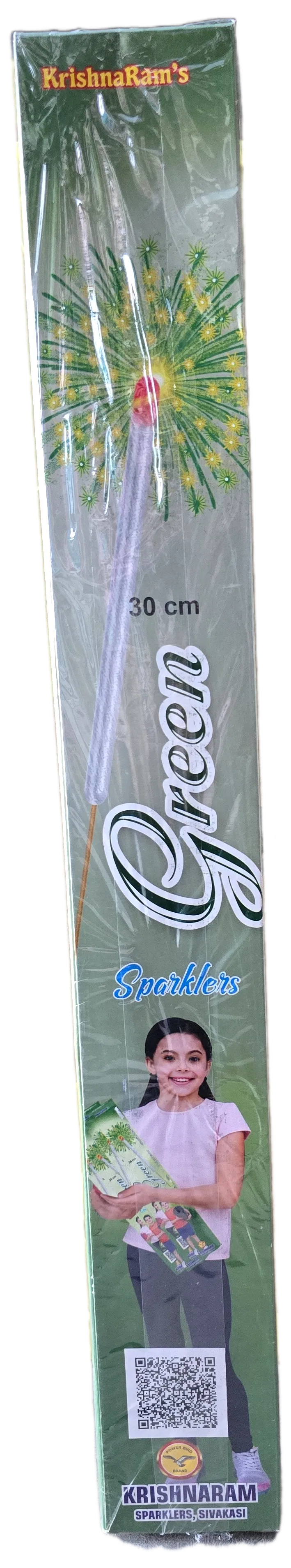 30 Cm Green Sparklers Crackers