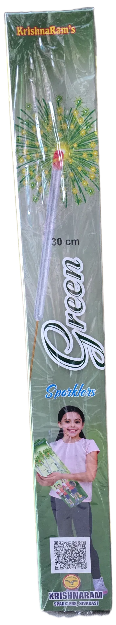 30 cm Green Sparklers Crackers