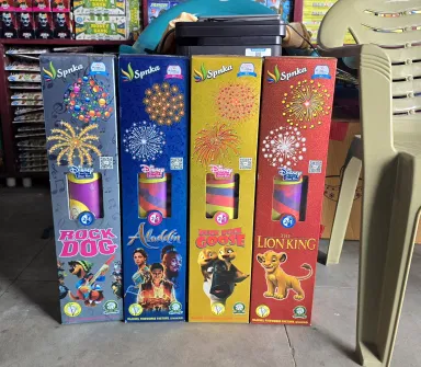 3.5 inch Double Ball Shells Single Sky Shot Crackers