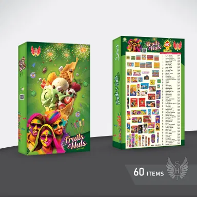 60 Items Crackers Gift Box