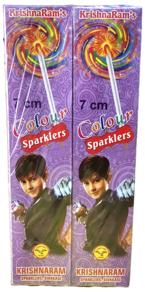 7 Cm Colour Sparklers Crackers