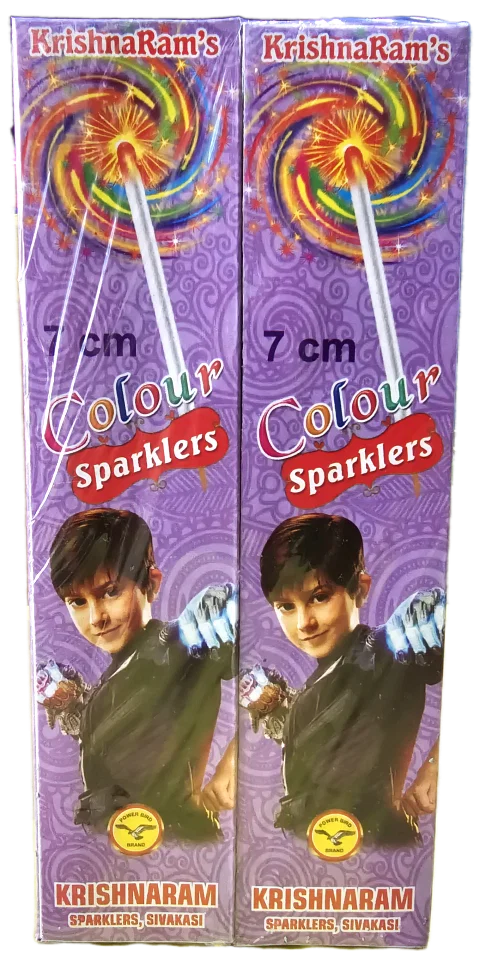 7 Cm Colour Sparklers Crackers