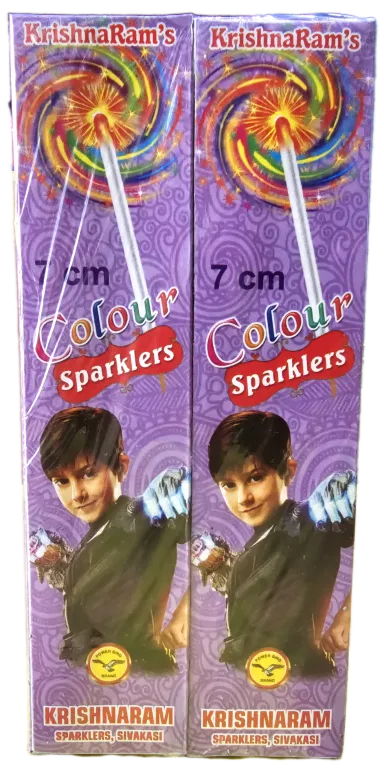 7 cm Colour Sparklers Crackers
