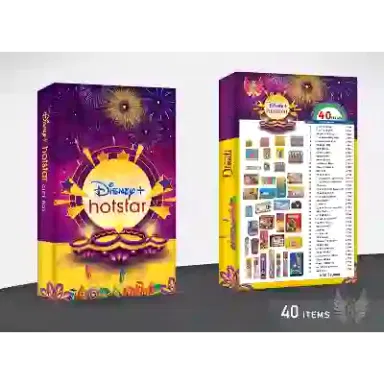DISNEY+ HOT STAR Gift Box Crackers - 40 Items