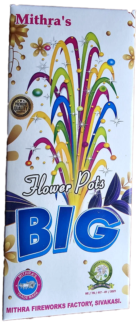 Flower Pots Big Crackers