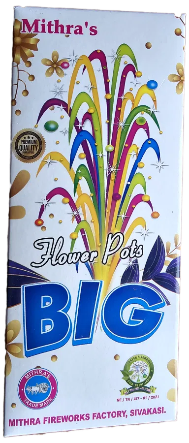 Flower Pots Big Crackers