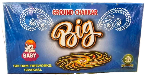 Ground Chakkar Big Crackers - 10 pcs