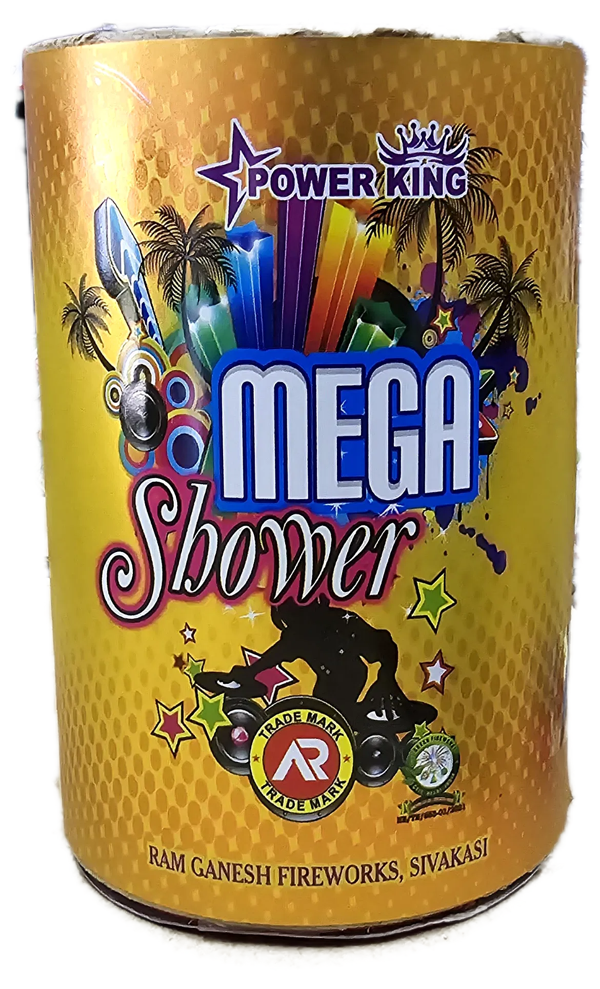 6'' Mega Shower Crackers