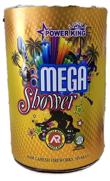 6” Mega Shower Crackers