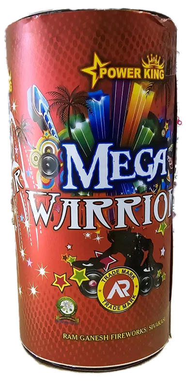 8” Mega Warrior (Popcorn With Crackling) Crackers