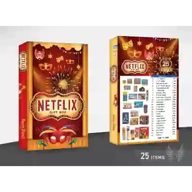 NETFLIX Gift Box Crackers - 25 Items