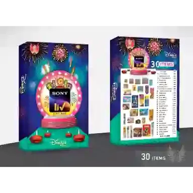 SONY LIV Gift Box Crackers - 30 Items
