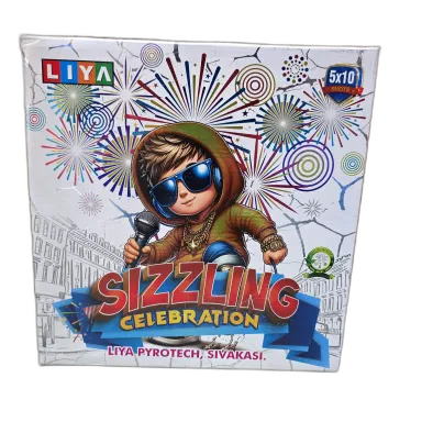 5X10 ஸிஸ்லிங் செலிப்ரேஷன் பட்டாசுகள்