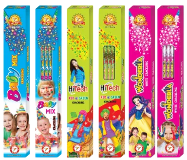 Color Crackling Candle Crackers